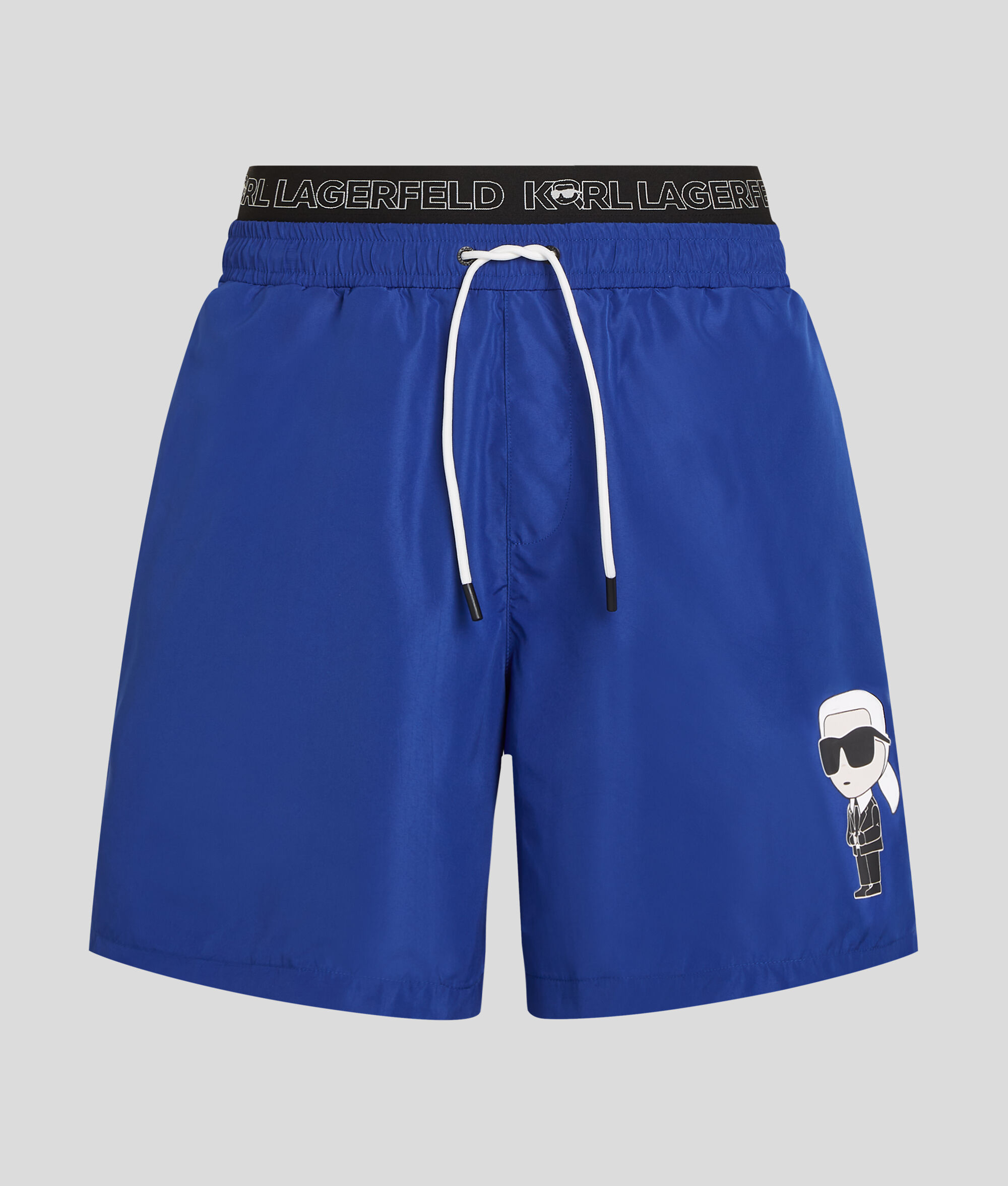 (image for) Elegant IKONIK KARL DOUBLE WAISTBAND BOARDSHORTS